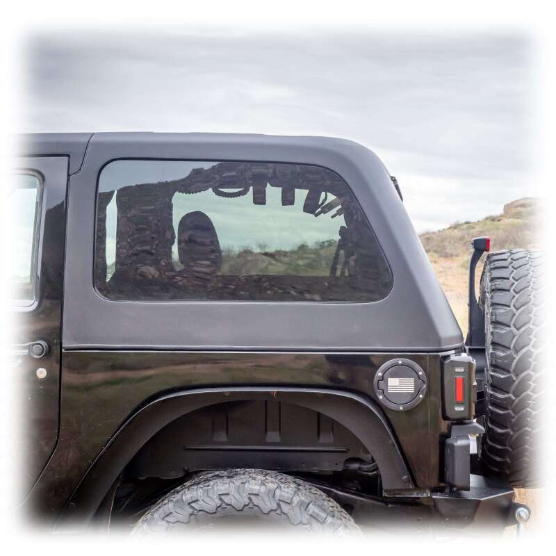 Jeep Wrangler JK Hardtop - TURN Offroad - Fastback 2-Piece - White - `07-`18